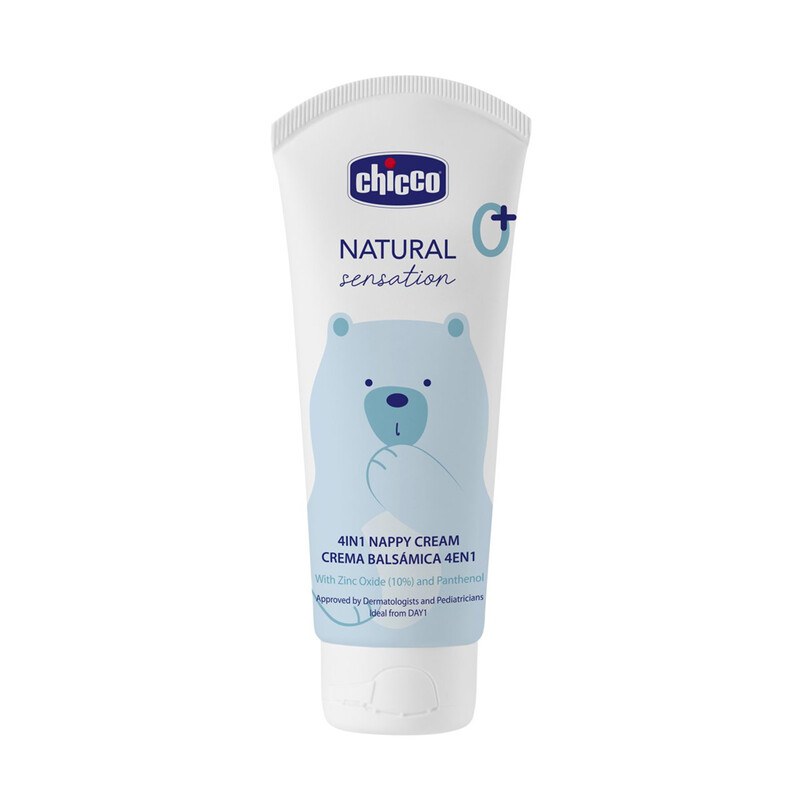 CHICCO - Natural Sensation babapopsi krém cinkkel és pantenollal 100ml