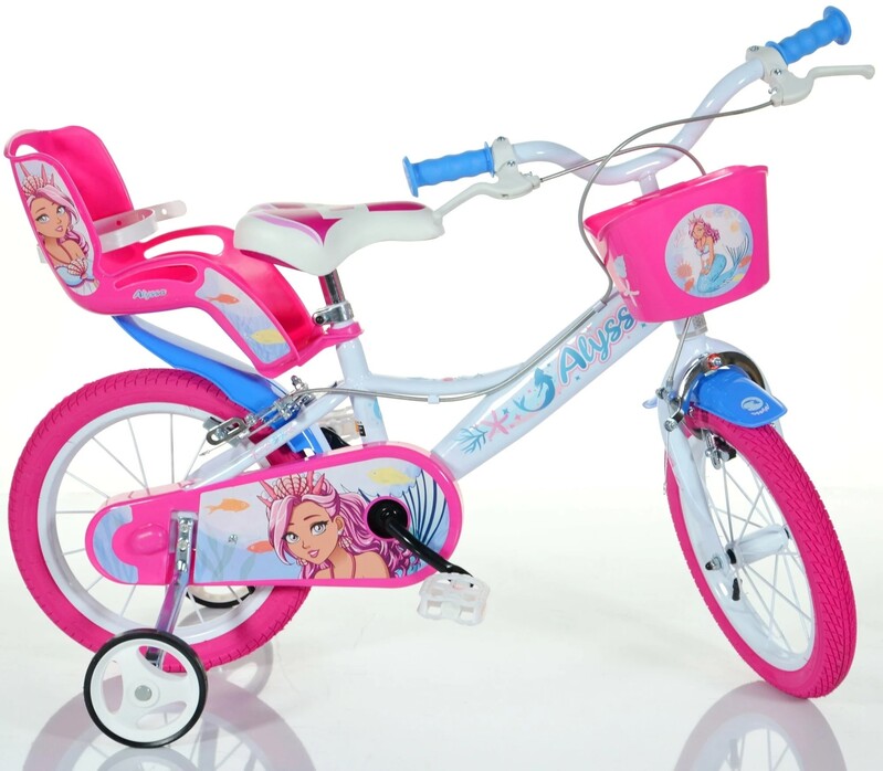 DINO BIKES - Gyermek kerékpár 14" 144RL-ALS- ALYSSA