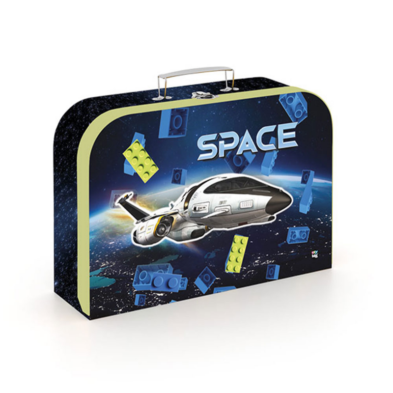 KARTON PP - Bőrönd laminált 34 cm Space