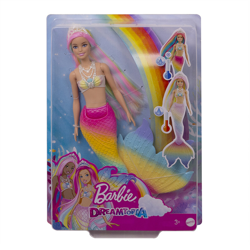 MATTEL - Barbie szivárvány sellő