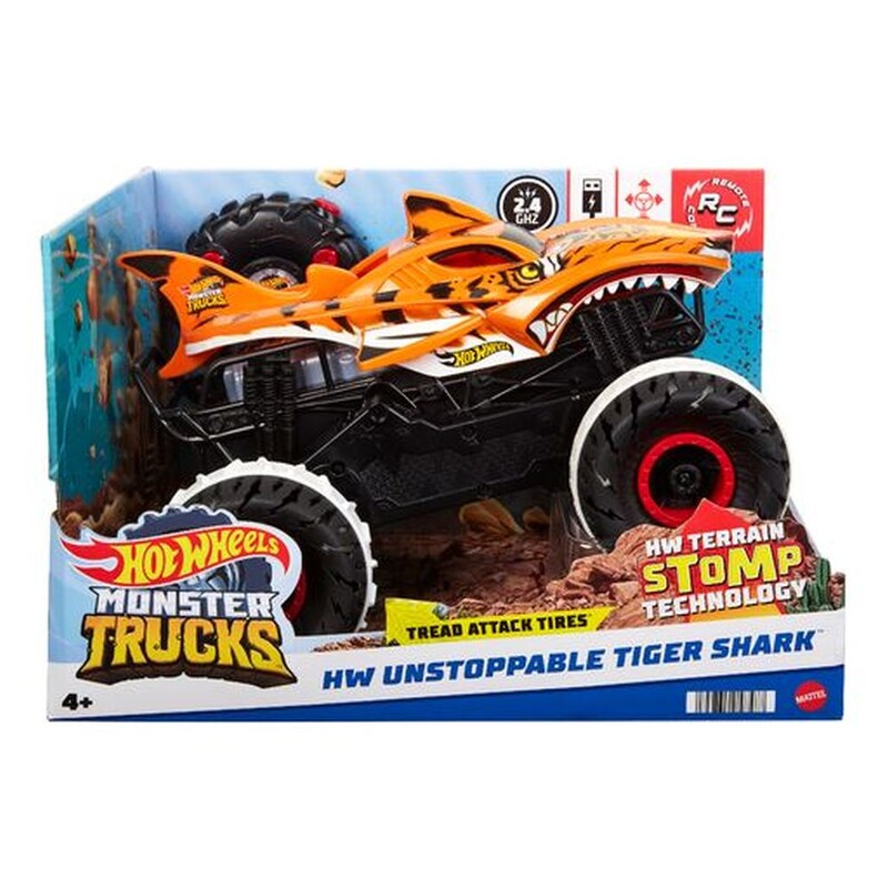 MATTEL - Hot WheeLittle Smoby R/C Monster Truck 1:15 Truck