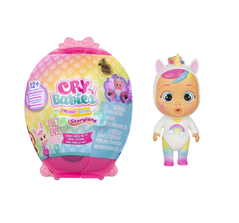 TM TOYS - CRY BABIES MAGIC TEARS STORYLAND sorozat DRESS ME UP Öltöztess fel!