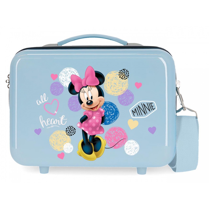 JOUMMA BAGS - ABS utazó kozmetikai táska MINNIE MOUSE Love