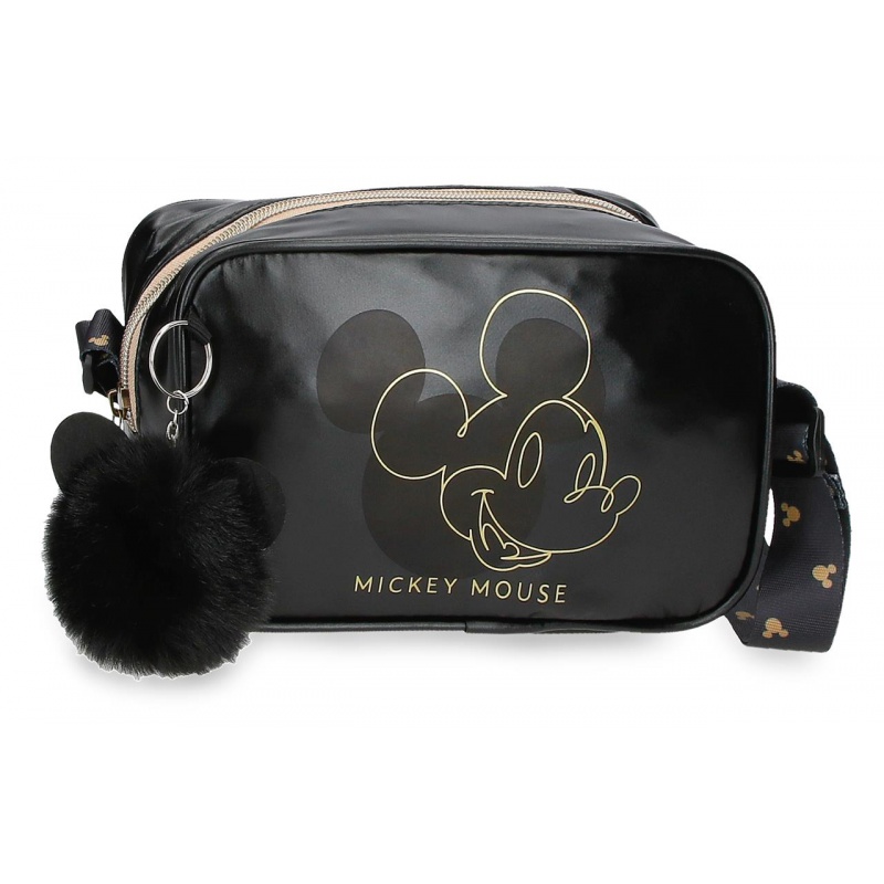 JOUMMA BAGS - Lányok divatos kézitáska MICKEY MOUSE Outline Black