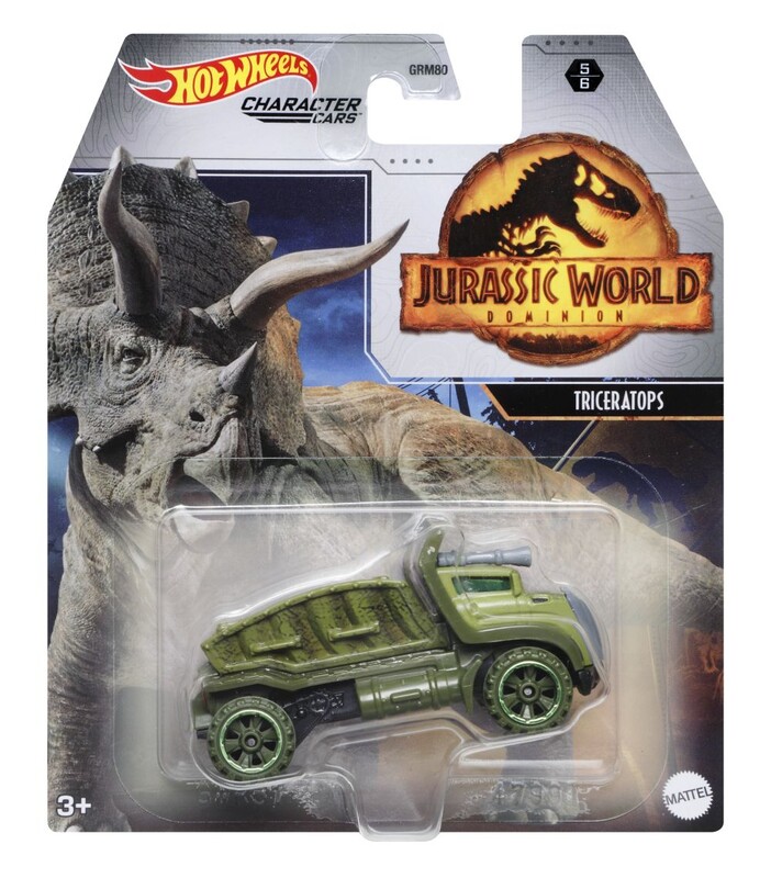 MATTEL - Hot Wheelittle Smoby Jurassic World autó