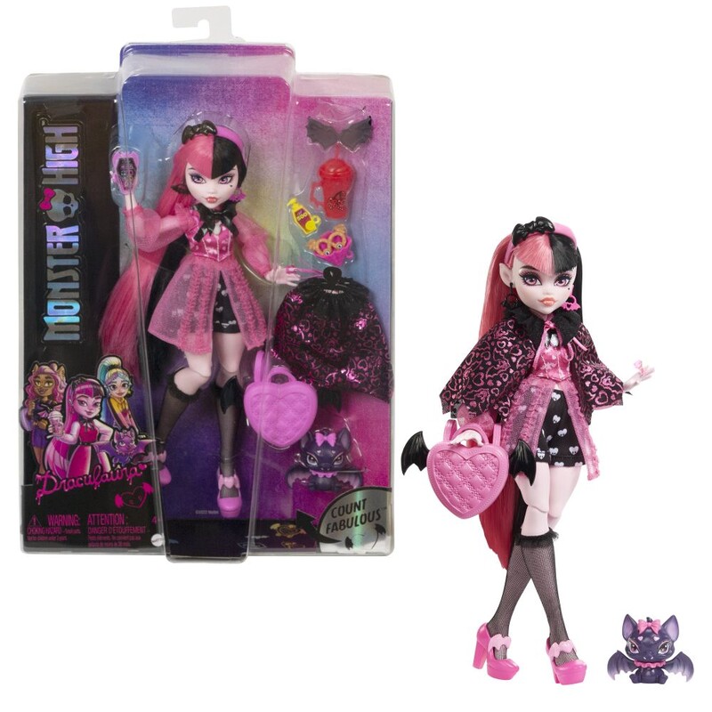 MATTEL - Monster High szörnybaba - Draculaura