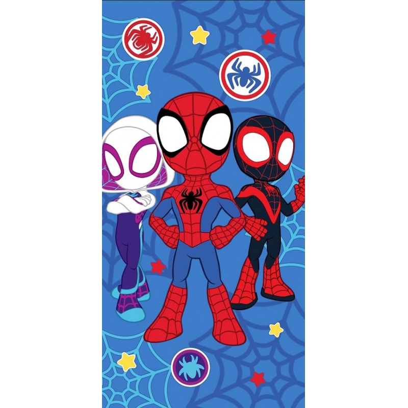 CARBOTEX - CARBOTEX Pamut fürdőlepedő 70/140cm SPIDEY