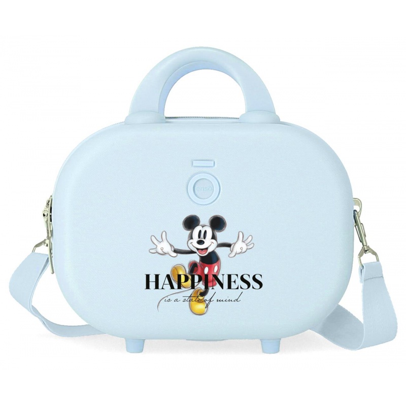 JOUMMA BAGS - ABS Utazási kozmetikai bőrönd MICKEY MOUSE Happines Turquesa