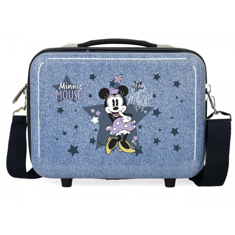 JOUMMA BAGS - ABS Utazási kozmetikai bőrönd MINNIE MOUSE Style