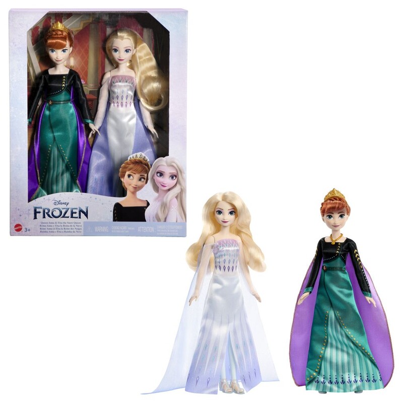 MATTEL - Fagyasztott királynők Anna és Elsa