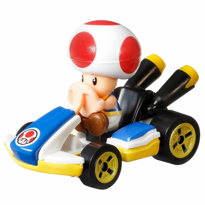 MATTEL - Hot Wheels GBG25 Mario kart Angol Toad