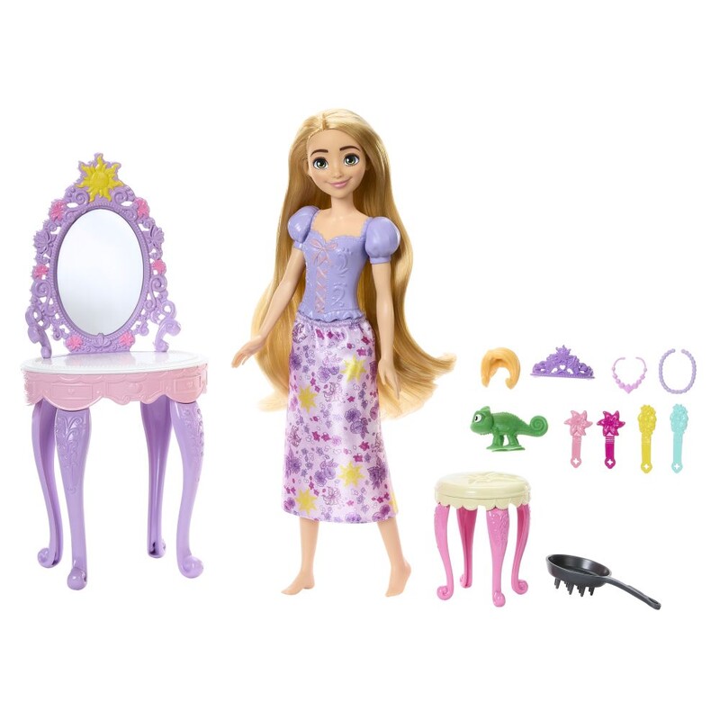 MATTEL - Princess locika stílusos kiegészítőkkel