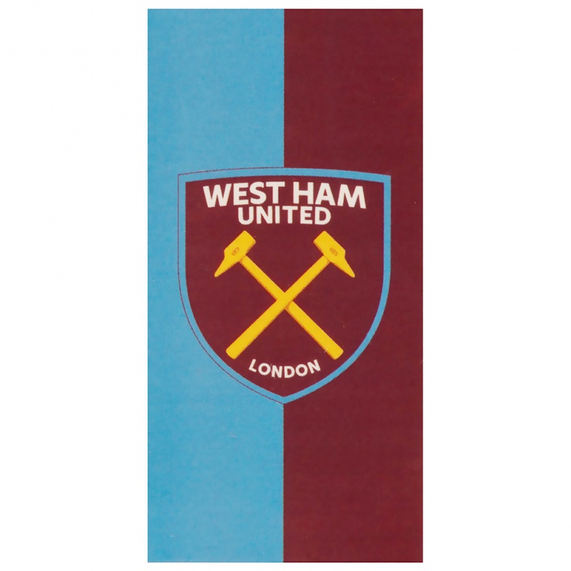 FOREVER COLLECTIBLES - Pamut fürdőlepedő 70/140cm WEST HAM UNITED F.C.