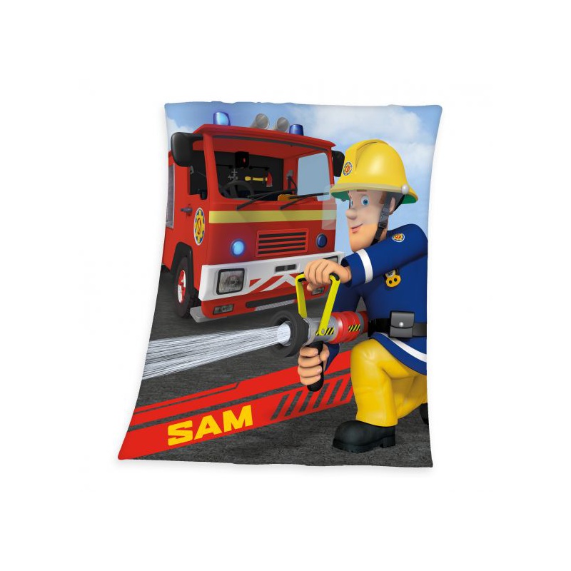 HERDING - Gyermek gyapjú takaró 130/160cm FIREMAN SAM