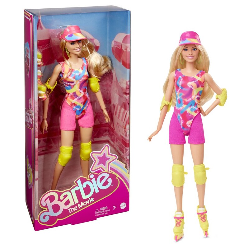 MATTEL - Barbie filmes ruhában görkorcsolyán