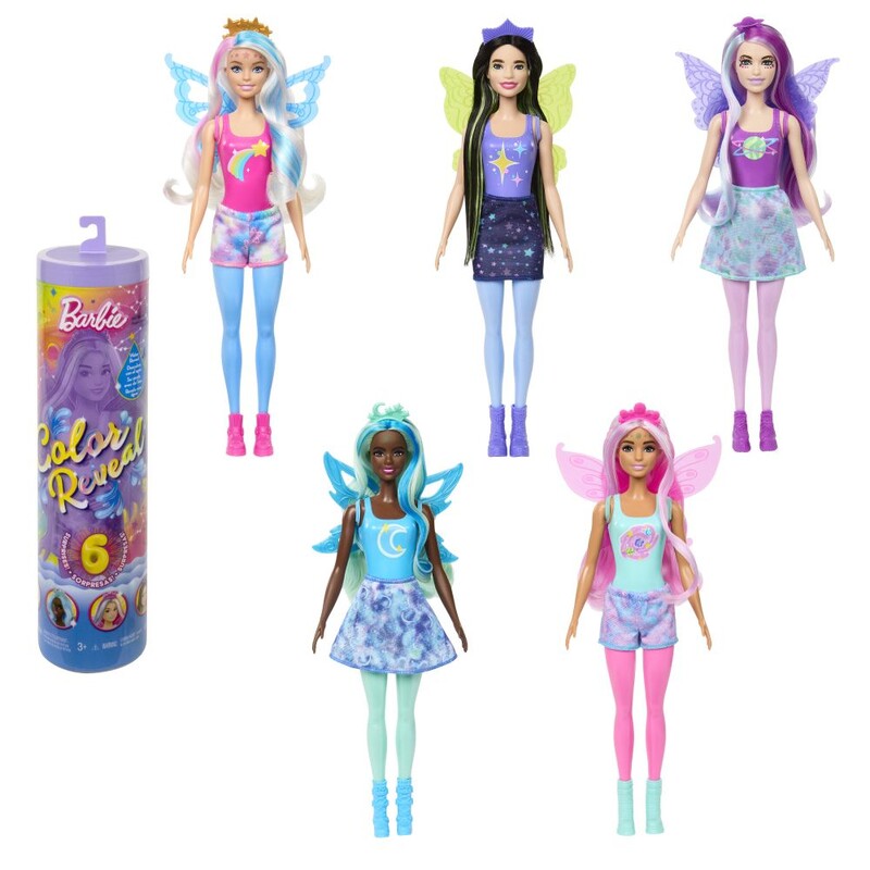 MATTEL - Barbie szín felfedése Barbie szivárvány galaxis