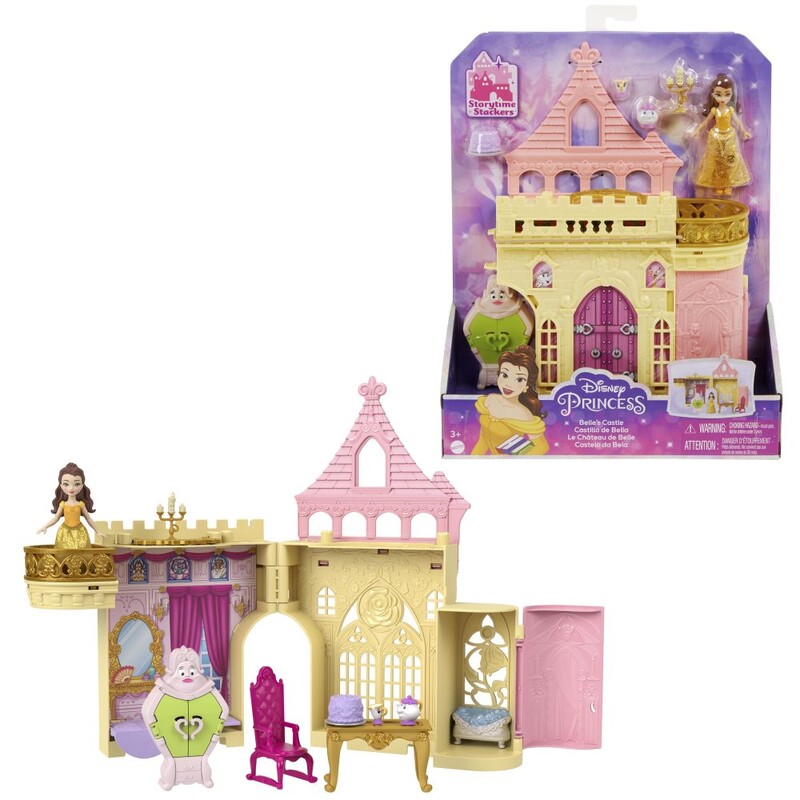 MATTEL - Disney Princess kisbaba és varázslatos meglepetés játékkészlet