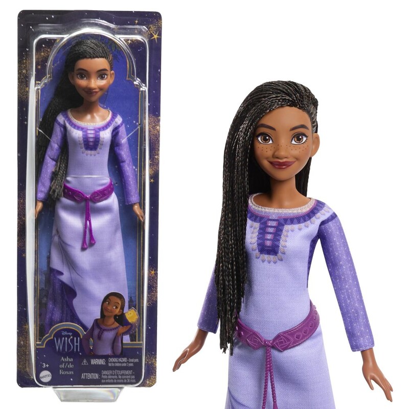 MATTEL - Disney kívánság baba - főhősnő