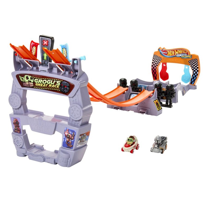 MATTEL - Hot Wheelittle Smoby racerverse Star Wars versenypálya