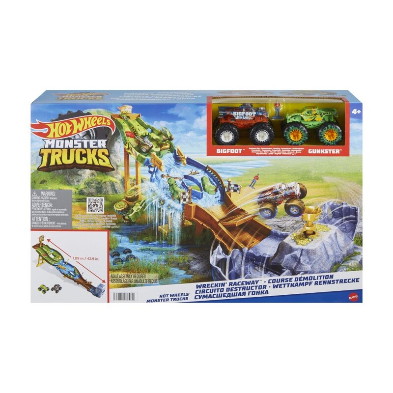 MATTEL - Hot Wheelittle Smoby Monster Trucks Tournament of Titans