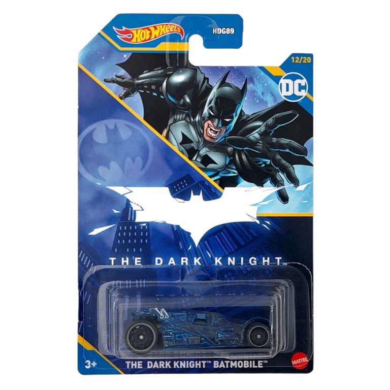 MATTEL - Mattel Hot Wheels autó The Dark Knight 7cm