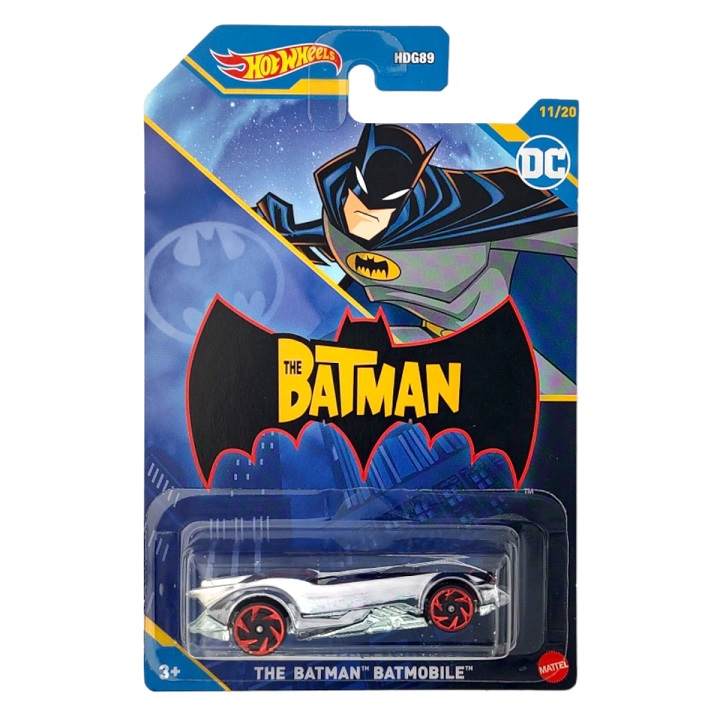 MATTEL - Mattel Hot Wheels autó "Batmobile" 7cm