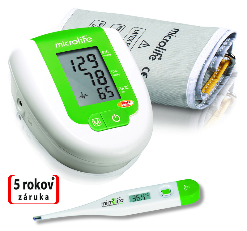 MICROLIFE - BP 3AG1 automatikus nyomásmérő hőmérővel MT 3001