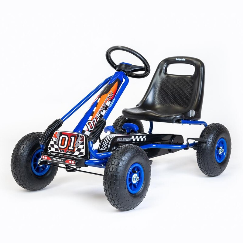 BABY MIX - Go-kart Razor pedálos gyerek gokart kék