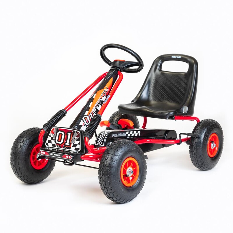 BABY MIX - Go-kart Razor pedálos gyerek gokart piros