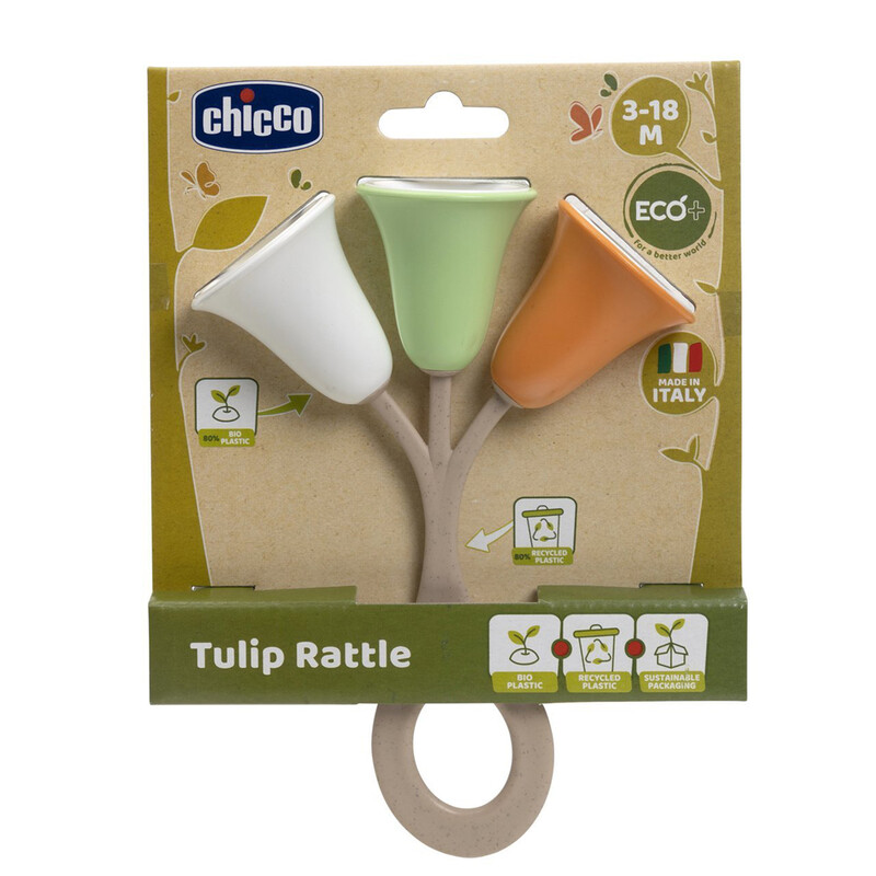 CHICCO - Csörgő Tulipan Eco+ 3m+