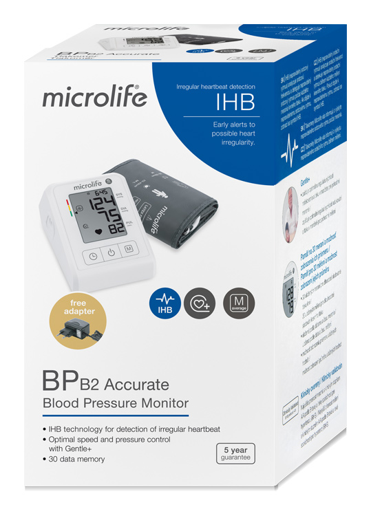 MICROLIFE - BP B2 Accurate automata nyomásmérő