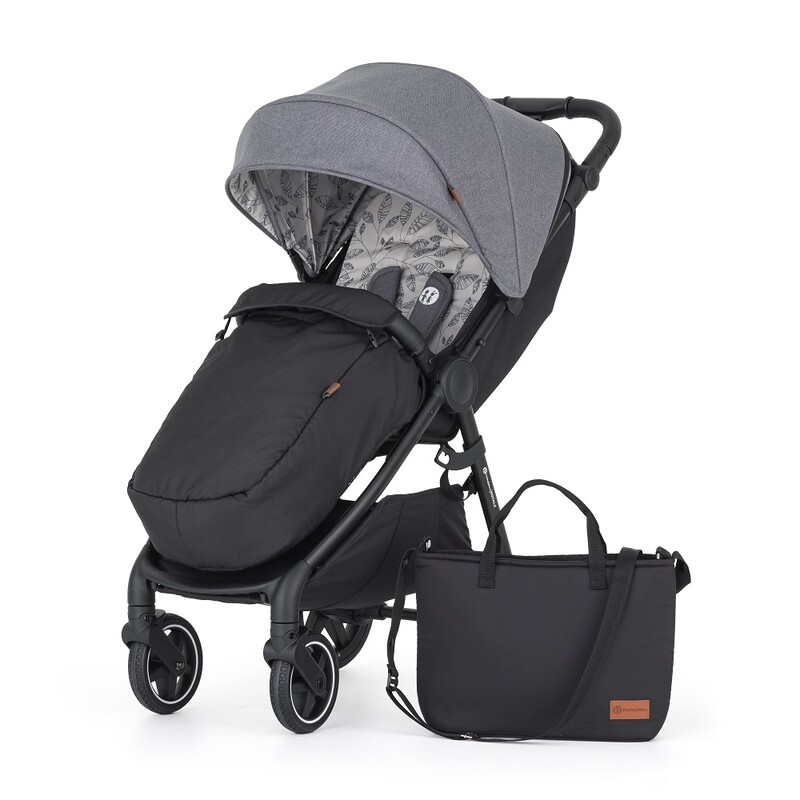 PETITE&MARS - Sport babakocsi Royal2 Black Ultimate Grey