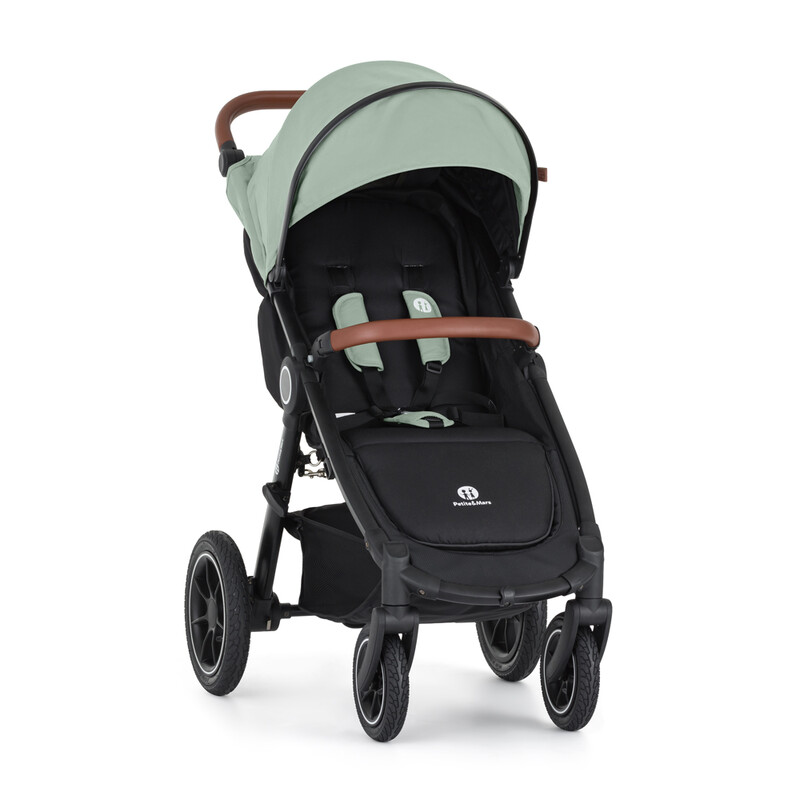 PETITE&MARS - Sport babakocsi Street2 Air Oak Iron Green