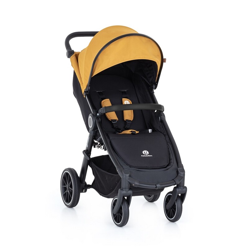 PETITE&MARS - Stroller Street+ RWS Black Dense Honey 2