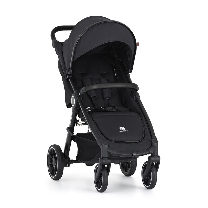 PETITE&MARS - Stroller Street+ RWS Black Perfect Black 2