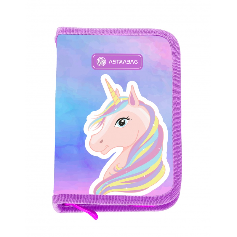 ASTRA - Flip-up tolltartó újratöltés nélkül AstraBAG PINK UNICORN