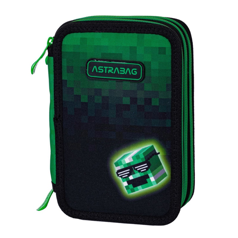 ASTRA - Háromrétegű tolltartó újratöltővel AstraBAG PIXEL HERO