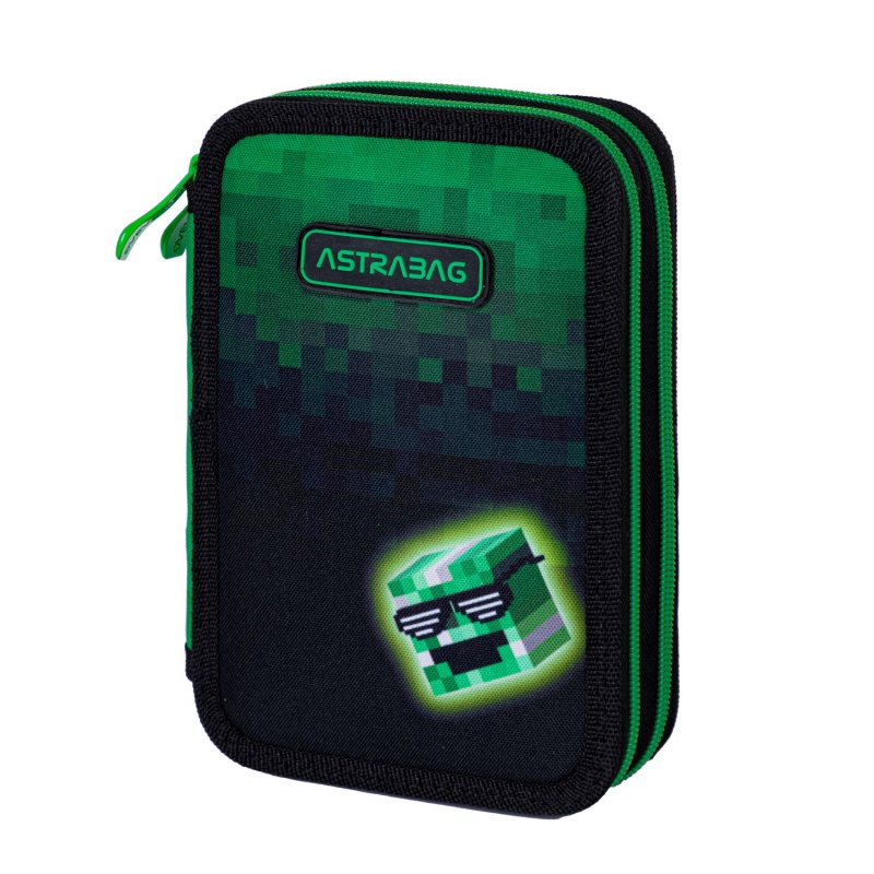 ASTRA - Kétemeletes tolltartó újratöltővel AstraBAG PIXEL HERO