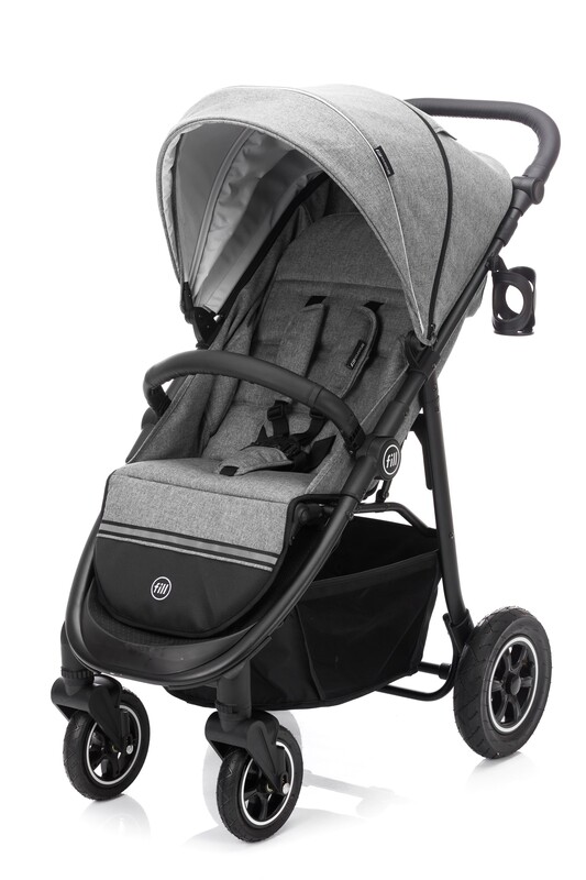 FILLIKID - Sport babakocsi Adventure AIR grey