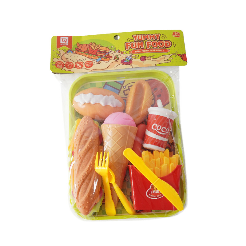 MAC TOYS - PLEJO Hamburger készlet