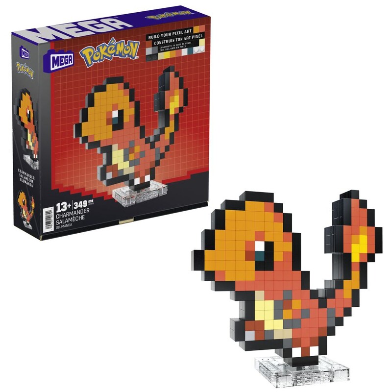 MATTEL - Mega Pokemon Pixel Art - Charmander