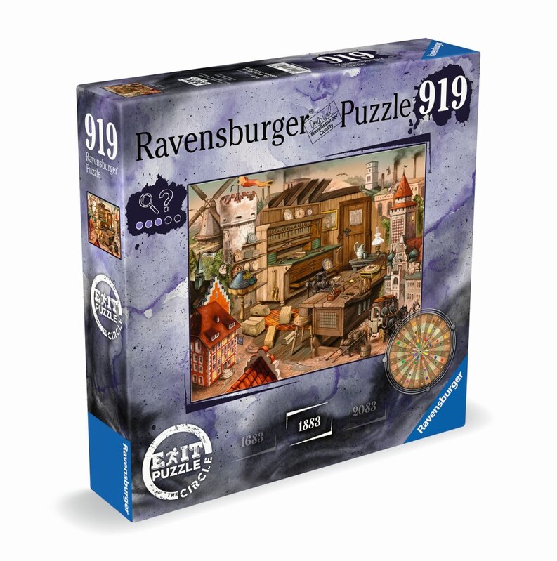 RAVENSBURGER - EXIT Puzzle - The Circle: Ravensburg 1883 919 darab