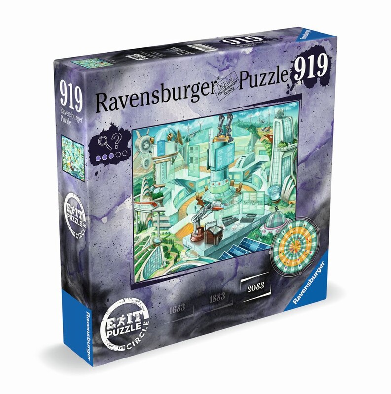 RAVENSBURGER - EXIT Puzzle - The Circle: Ravensburg 2083 919 darab