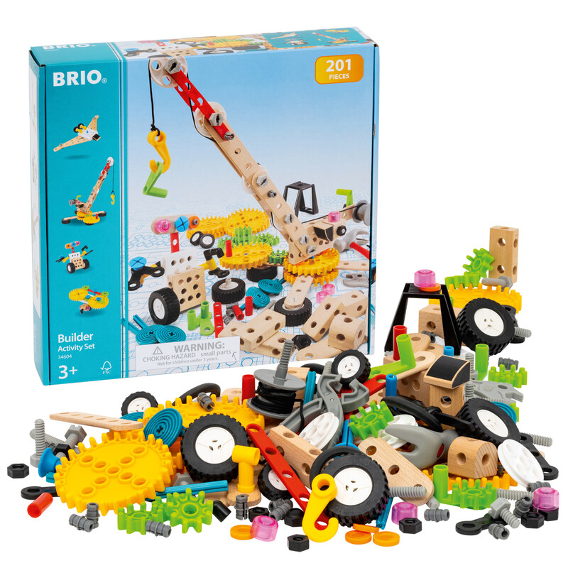 BRIO - Builder - Barkácskészlet 201 db