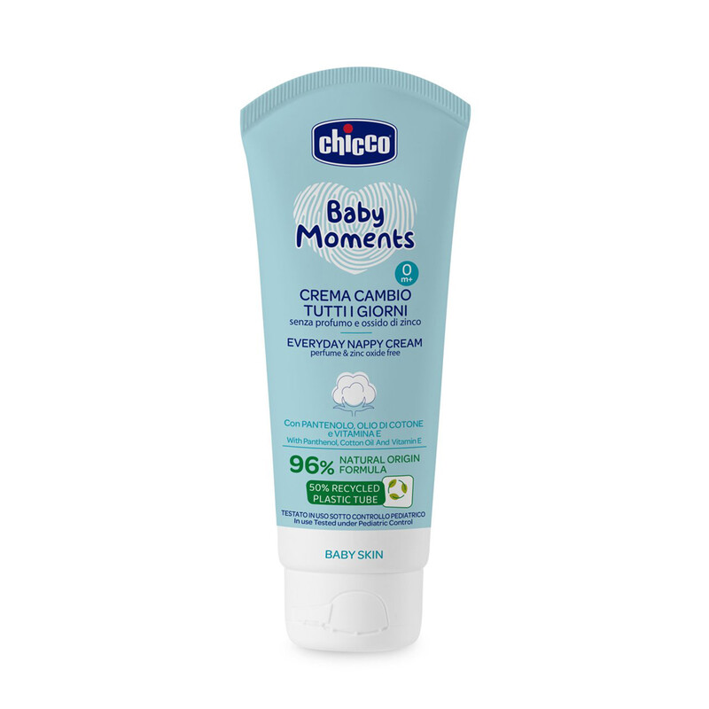 CHICCO - Baby Moments baba alsó krém parfüm nélkül minden napra 100ml