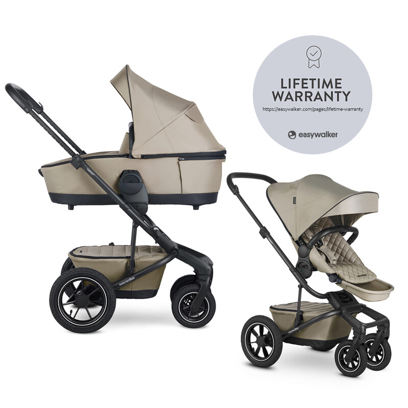 EASYWALKER – Kombinált babakocsi Harvey Premium 2v1 Pearl Taupe LITE AIR