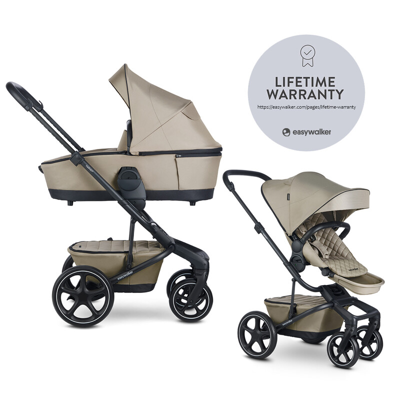 EASYWALKER – Kombinált babakocsi Harvey Premium 2v1 Pearl Taupe LITE RWS