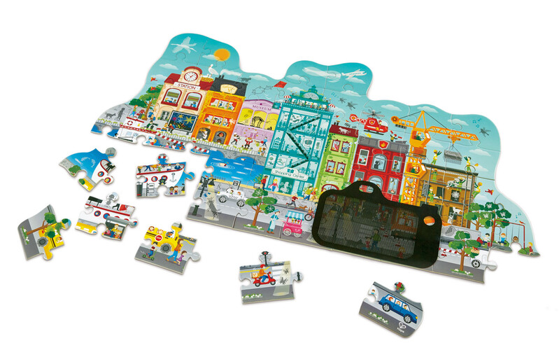 HAPE - Puzzle - Animált város mozgásban