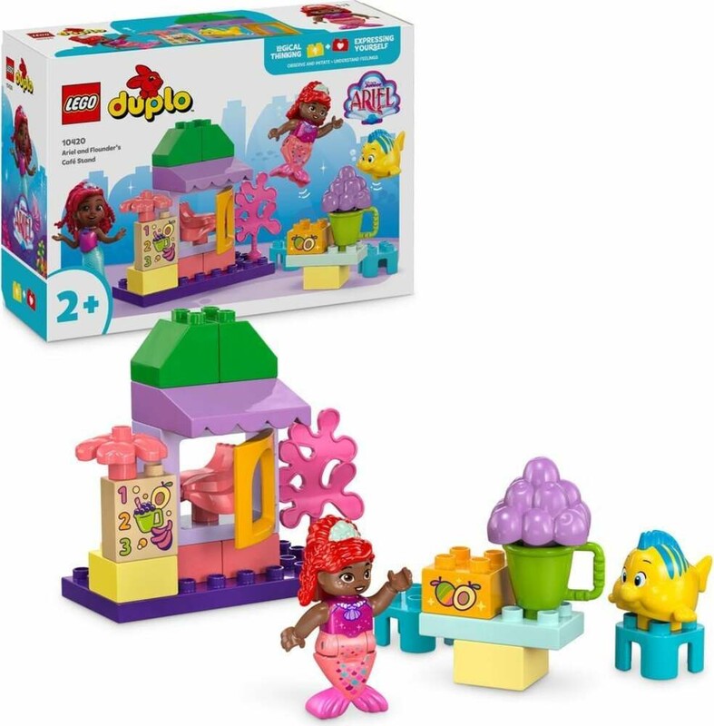 LEGO - DUPLO 10420 Ariel és Séf – kávézó stand