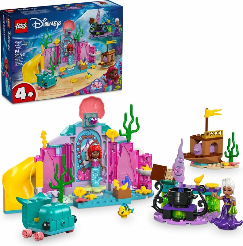 LEGO - Disney 43254 Ariel és a kristálybarlangja